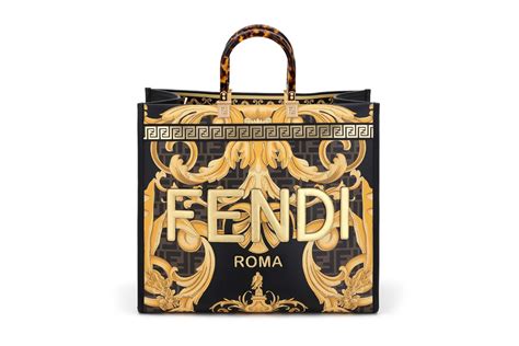 fendi versace collab bag|versace and fendi collaboration.